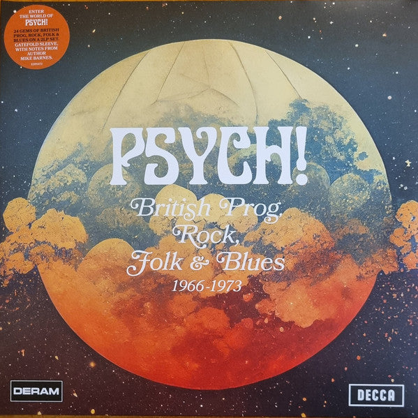 Various : Psych! British Prog, Rock, Folk & Blues 1966-1973 (2xLP, Comp)