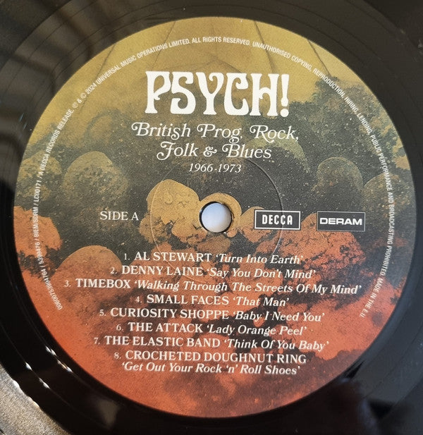 Various : Psych! British Prog, Rock, Folk & Blues 1966-1973 (2xLP, Comp)