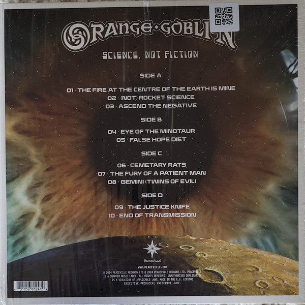 Orange Goblin : Science, Not Fiction (2xLP, Album)