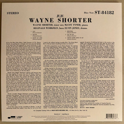 Wayne Shorter : Juju (LP, Album, RE, 180)