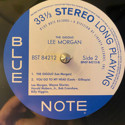 Lee Morgan : The Gigolo (LP, Album, RE, 180)