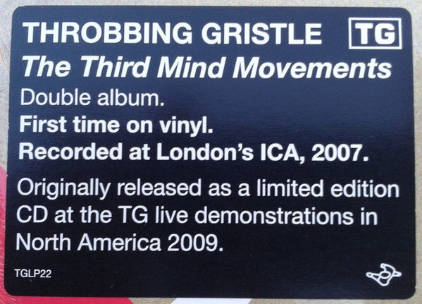 Throbbing Gristle : The Third Mind Movements (2xLP, Album, RE)