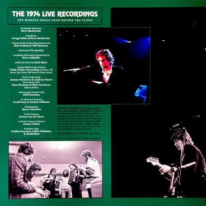 Bob Dylan & The Band : The 1974 Live Recordings (The Missing Songs From Before The Flood) (3xLP, Album, Gre + 7", Single, Lig)