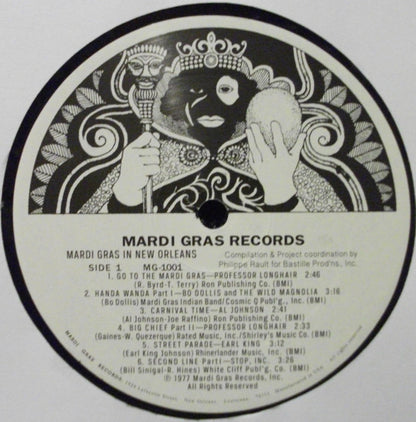 Various : Mardi Gras In New Orleans (LP, Comp)