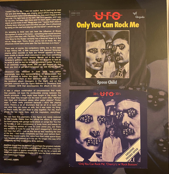 UFO (5) : Obsession (LP, Dlx, RE, RM, Tri + 2xLP, Mixed, RE, 180)