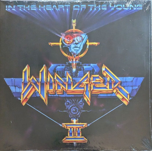 Winger : In The Heart Of The Young (LP, Album, RE, Blu)
