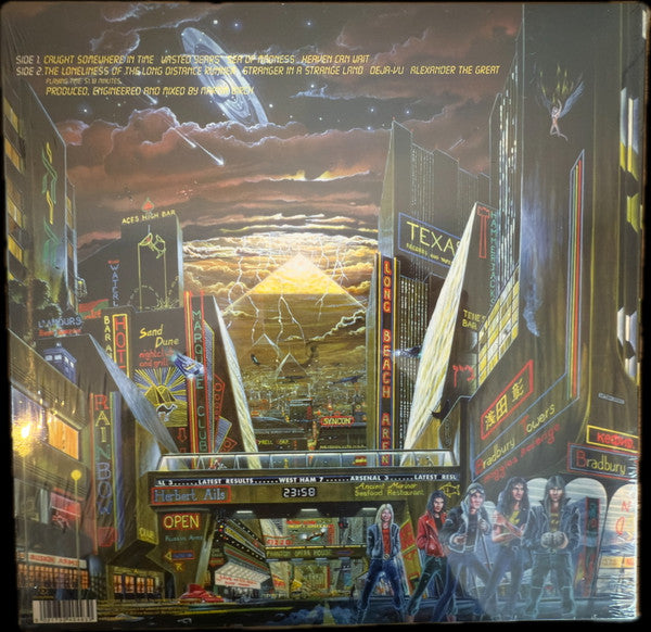 Iron Maiden : Somewhere in Time (LP, Album, Ltd, RE, RM, Yel)