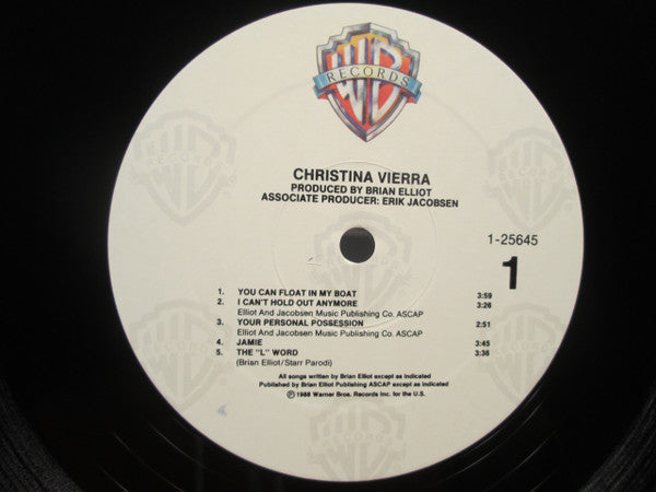 Christina Vierra : Christina Vierra (LP, Album)