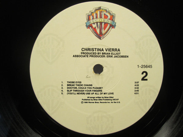 Christina Vierra : Christina Vierra (LP, Album)