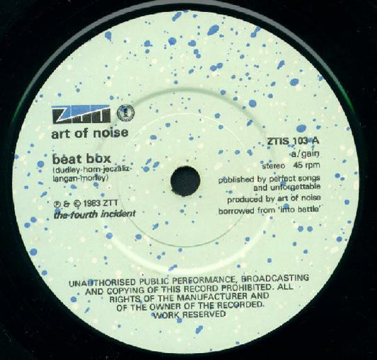 Art Of Noise* : Beat Box (7")