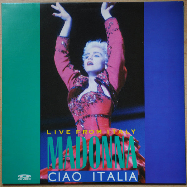 Madonna : Ciao Italia: Live From Italy (CDV, 12", PAL)