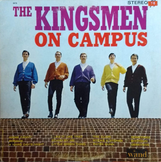 The Kingsmen : On Campus (LP, Album, San)