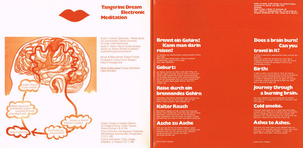 Tangerine Dream : Electronic Meditation (LP, Album, RSD, Ltd, RE, RM)