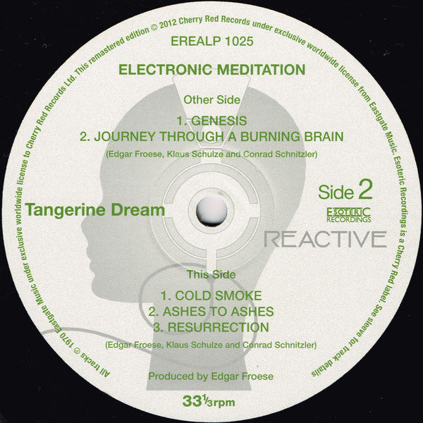 Tangerine Dream : Electronic Meditation (LP, Album, RSD, Ltd, RE, RM)