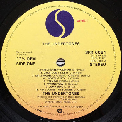 The Undertones : The Undertones (LP, Album, RE)