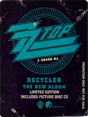 ZZ Top : Recycler (CD, Album, Ltd, Promo, Ste)