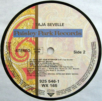 Taja Sevelle : Taja Sevelle (LP, Album)