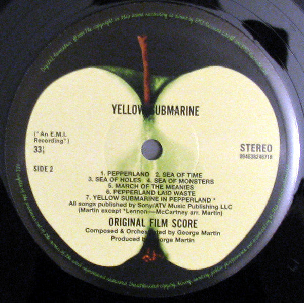 The Beatles : Yellow Submarine (LP, Album, RE, RM, 180)