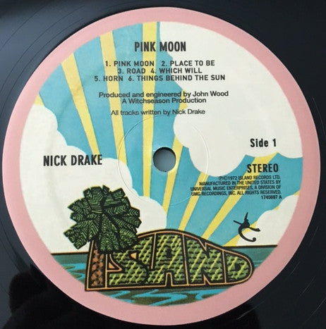 Nick Drake : Pink Moon (LP, Album, RE, 180)