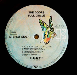 The Doors : Full Circle (LP, Album, RE, Gat)