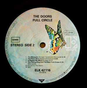 The Doors : Full Circle (LP, Album, RE, Gat)