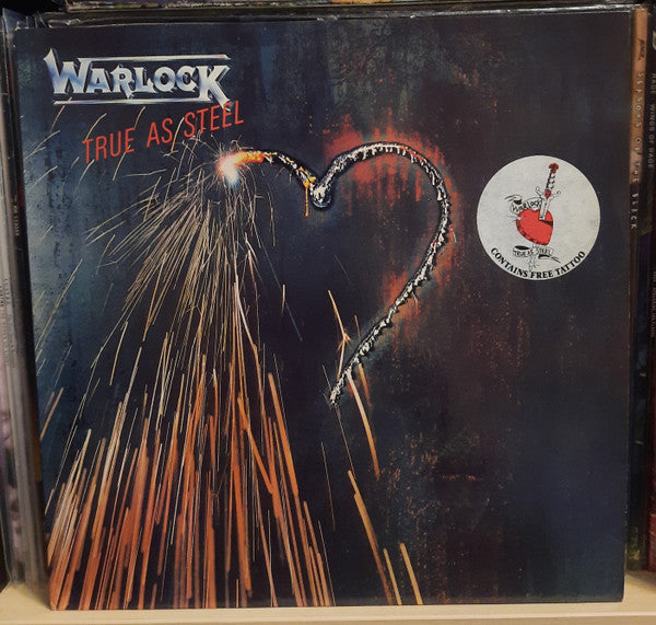 Warlock (2) : True As Steel (LP, Album)