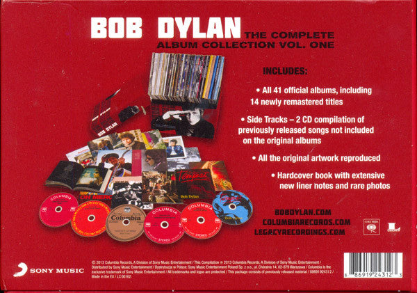 Bob Dylan : The Complete Album Collection Vol. One (CD, Album, RE, RM + CD, Album, RE, RM + CD, Album,)