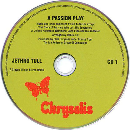 Jethro Tull : A Passion Play (An Extended Performance) (CD, Album, RE + CD + DVD-V, Album, RE, Multichanne)