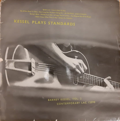 Barney Kessel : Kessel Plays Standards. Barney Kessel, Vol. 2 (LP, Album, Mono)