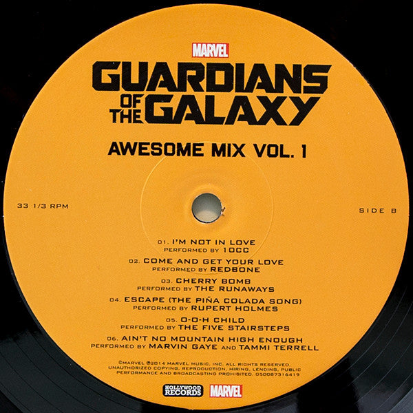 Various : Guardians Of The Galaxy Awesome Mix Vol. 1 (LP, Comp)