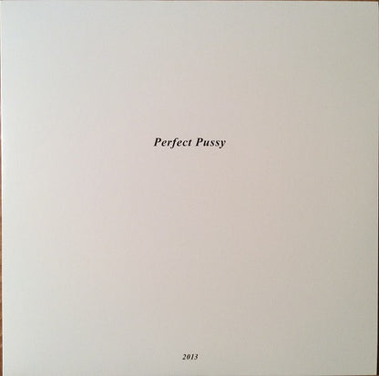 Perfect Pussy : I Have Lost All Desire For Feeling (12", S/Sided, EP, Etch)