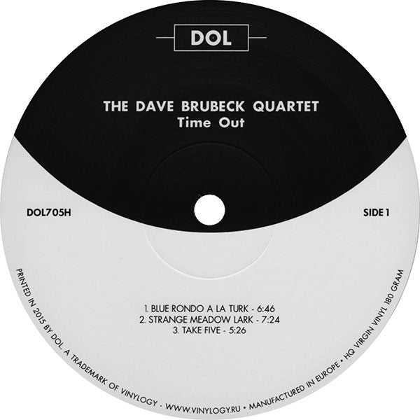 The Dave Brubeck Quartet : Time Out (LP, Album, RE, 180)