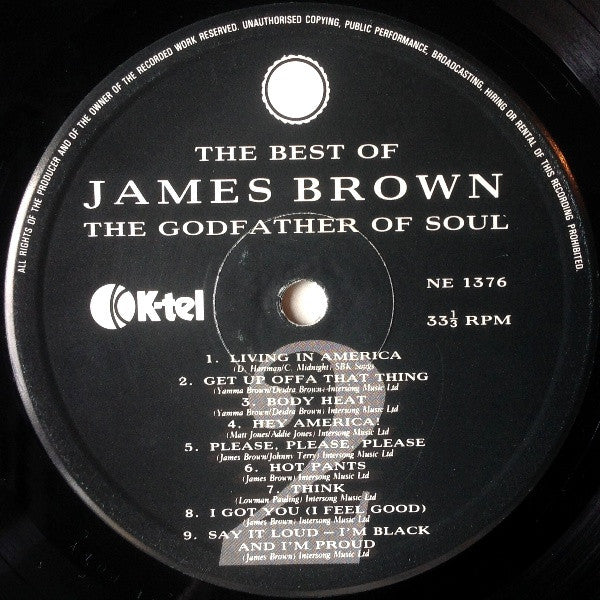 James Brown : The Best Of James Brown (LP, Comp)