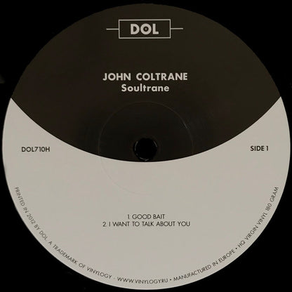 John Coltrane With Red Garland : Soultrane (LP, Album, RE, 180)