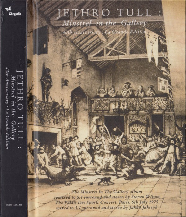 Jethro Tull : Minstrel In The Gallery (40th Anniversary : La Grande Édition) (CD, Album, RE, RM + CD, Mixed + DVD-V, RM, Multich)