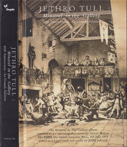 Jethro Tull : Minstrel In The Gallery (40th Anniversary : La Grande Édition) (CD, Album, RE, RM + CD, Mixed + DVD-V, RM, Multich)