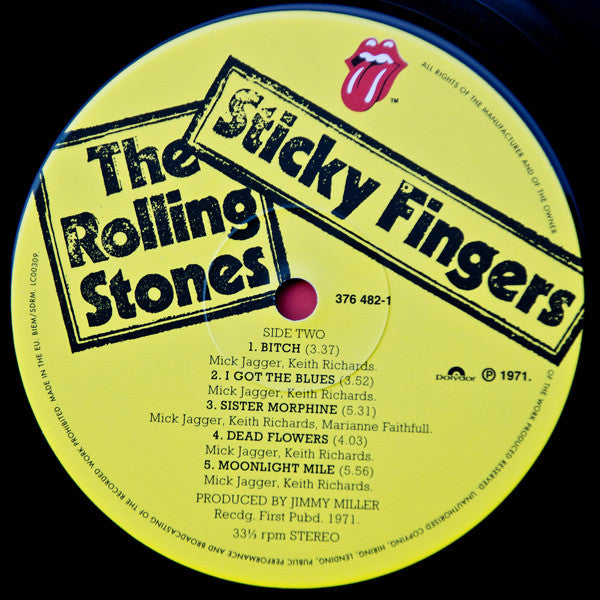 The Rolling Stones : Sticky Fingers (LP, Album, RE, RM + LP + Dlx, Zip)