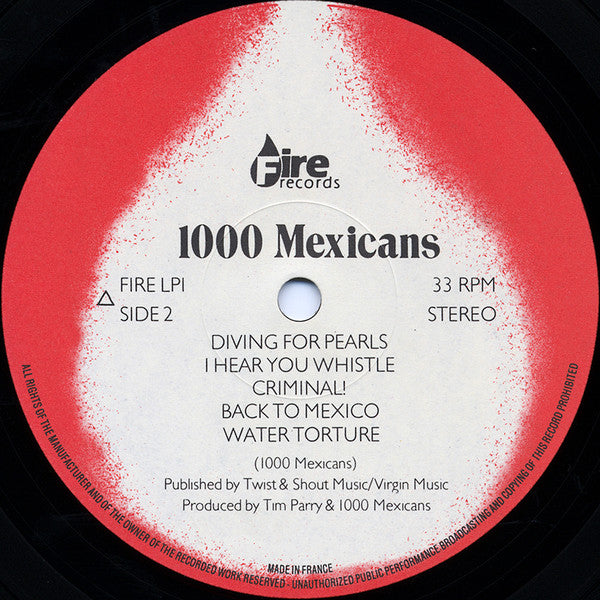 1000 Mexicans : Dance Like Ammunition (LP, Album)