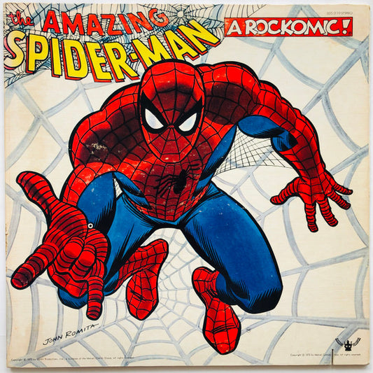 Ron Dante, The Webspinners : The Amazing Spider-Man: From Beyond The Grave - A Rockomic (LP, Album, Gat)