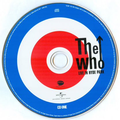 The Who : Live In Hyde Park (2xCD, Album, Pho + DVD-V, Multichannel, NTSC + Blu)