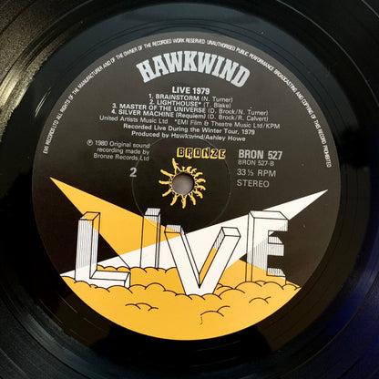 Hawkwind : Live Seventy Nine (LP, Album)