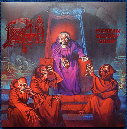 Death (2) : Scream Bloody Gore (LP, Album, RE, RM)