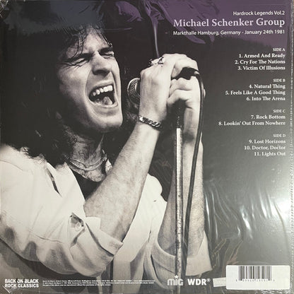 Michael Schenker Group* : Hardrock Legends Vol.2 (2xLP, Album, Ltd, Gre)